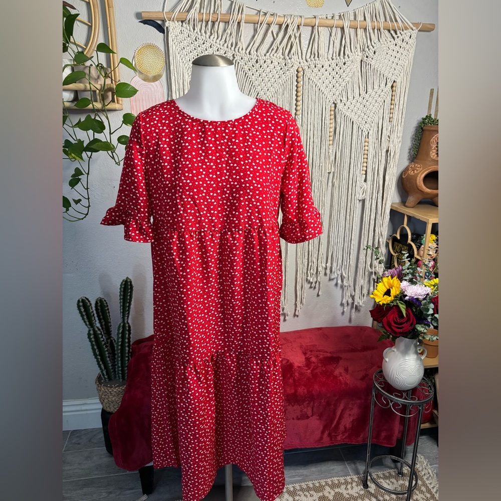 Red Polka Dot Dress